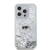 Karl Lagerfeld KLHMP15LLGKISGH iPhone15 Pro 6.1 hardcase transparent Liquid Glitter Karl Head Magsafe